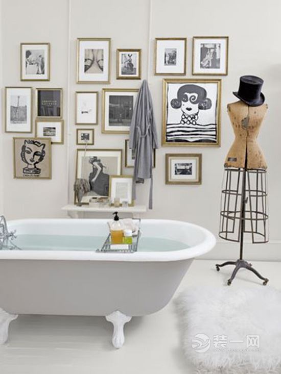 让你的浴室与众不同 不妨试试大胆的壁纸装饰
